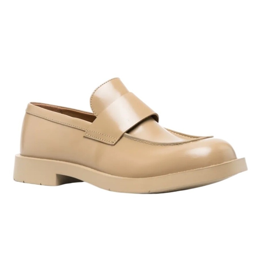 Camper Camperlab Mil Leather Square Toe Chunky Penny Loafers 1978 Loafer 37 - Picture 3 of 7